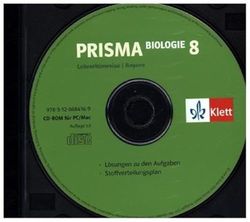 Prisma Biologie. Ausgabe für Bayern. Lehrerhinweise auf CD-ROM 8. Schuljahr [import allemand]
