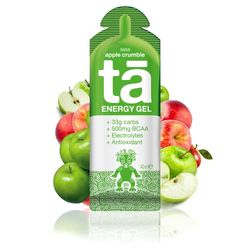 TA ENERGY - Gel Energétique - Apple Crumble x12 - Energie - Sodium - BCAA - Antioxydants - Idéal pendant les activités sportives 133Kcal