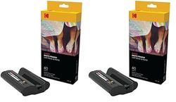 KODAK PHC40 Couleur – Cartouche et papiers 40 Photos Format 10 x 15 cm (Compatible imprimante PD450, PD480, PD450WIFI et PD460) (Lot de 2)