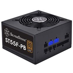 SilverStone SST-ST55F-PB Strider Plus Series 80 PLUS Bronze - 550 Watt