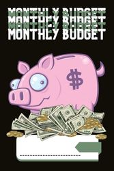 I save with Monthly Budget: Monthly Budget: Monthly budget planner, saving money with planner, monthly spending planner, spending money monthly, ... budget, marital budget, children's budget