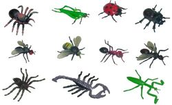 Miniland - Animal insetos, 12 peças em pote (154190)