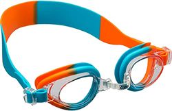 Cressi Starfish Gafas de natación Premium con oculares Separados, Unisex niños, Rojo/Azul, 2/7 Años