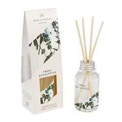Wax Lyrical Reed Diffuser, Fresh Eucalyptus, 40ml, Multi, One Size