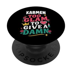 KARMEN Personalized Women's Gift Custom KARMEN PopSockets Adhesive PopGrip