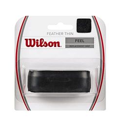 Wilson Grip WRZ4204BK Impugnatura Featherthin Grip, Grip Base, Unisex, Nero, 1 Unità