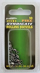 Snoek Rolling Swivel - Maat 8 (10st Per Blister)