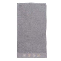 Sancarlos Hand Towel, 100% cotton terry cloth, Gray, BAÑO