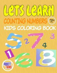 Let's learn: Counting numbers kids coloring book