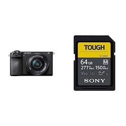 Sony Alpha 6700 Fotocamera mirrorless APS-C KIT con obiettivo 16-50 mm + SD-XC 64 GB