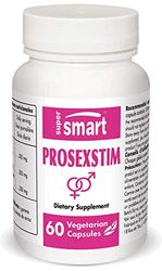 Supersmart - Prosexstim 300 mg Per Day - Nitric Oxide Antioxidant Supplement - Sexual Vigour & Performance | Gluten Free - 60 Vegetarian Capsules