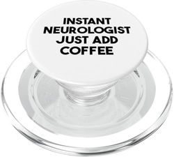 Neurólogo instantáneo solo agrega café PopSockets PopGrip para MagSafe