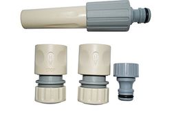 Boutt 0881734 AQL115 complete automatische drenkset, kunststofmondstuk, buisdiameter 15