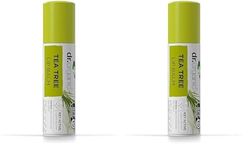 DR ORGANIC Set Bálsamo de Labios Tea Tree, 5.7 Ml (Paquete de 2)