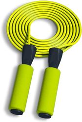 G5 HT SPORT Cuerda de saltar profesional cuerda de saltar para fitness y entrenamiento cardiovascular – Resistente y ajustable – Ideal para quemar calorías y tonificar el cuerpo (verde lima)