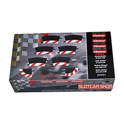 Carrera - Carros, Disney, Pixar borda interior para curva de 2/30° (6), peças finais (2), multicolorido, 10 x 10 x 10 cm (20020591)