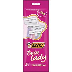 BIC Twin Lady Sensitive Razor - Pack of 5