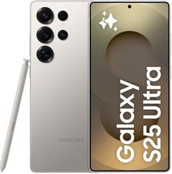 Samsung Galaxy S25 Ultra AI Smartphone met Galaxy AI, zonder abonnement, mobiele telefoon met Android, 12 GB RAM, 512 GB geheugen, 200 MP-camera, titanium grijs, 3 jaar fabrieksgarantie [exclusief op