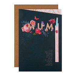Hallmark Birthday Card for Mum - Traditional Floral Design