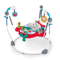 Baby Einstein, Ocean Explorers, Saltatore con giocattoli interattivi Airplane Adventure 2 in 1 con canzoni, suoni e luci, 4 altezze, età 6 mesi+
