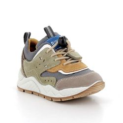 Primigi Baby Boys TIMBOR 19 Oxford Flat, Bosco-Grigio Scuro, 1 UK Child