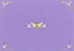 Florentine Bees Note Cards (14 cards, 15 self-sealing envelopes)