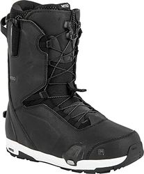 Nitro Męskie deski snowboardowe Profile TLS 23 All Mountain Freestyle Highend Premium system szybkiego sznurowania Step On Boot Snowboard, Black, MP 32,0 // EU 48 // US 14