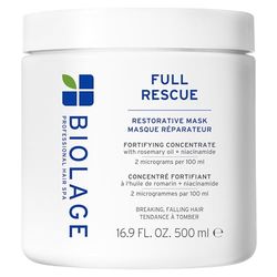 Biolage Full Rescue Restorative Mask, Increases Resistance to Hair Fall, Enriched With Rosemary Oil & Niacinamide, For Breaking & Falling Hair, 500ml