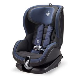 Volkswagen 11A019909 kinderzitje i-Size Trifix ISOFIX norm R129/CCC zijbescherming tegen stoten, in VW design, blauw/zwart