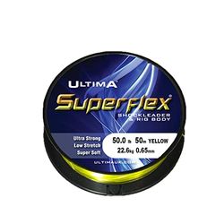 ULTIMA Líder Superflex Shockleader, Unisex, Amarillo, 50.0lb/22.6kg