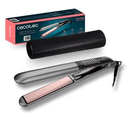 Cecotec Bamba RitualCare 1200 HidraProtect Ion Touch Hair Straightener, 60 W, Turmaline, Keratin and Argan Oil, Touch and Real Ion, Fast Heating, Floating Plates, Adjustable Temperature