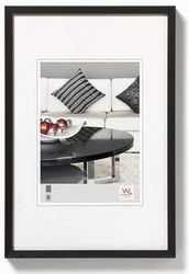 walther design Moldura de fotos preta 29,7 x 42 cm (DIN A3), moldura de alumínio, Chair AJ342B