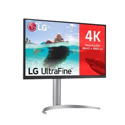 LG 27UQ850-W - Monitor Ultrafine 27", 4K UHD (3840x2160), AMD FreeSync, HDR10, DCI-P3 90%, Altavoces Integrados, diseño ergonómico, Metalizado y Blanco