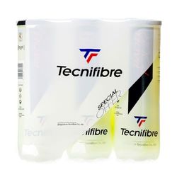 Tecnifibre Padel 3 Tubes DE 3 BALLES Adulte Unisexe, Jaune, Pas de Taille