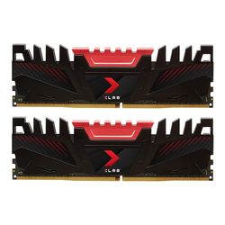 PNY XLR8 Kit de Módulos de Memoria RAM DDR4 para Ordenador de Escritorio DIMM 3200 MHz 32GB (2x16GB) Negro