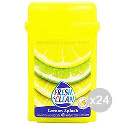 Fresh & Clean Set 24 Fresh Clean Salviette Multi Usi Nature X 40 Baratt Igiene E Cura del Bambino, Multicolore, Unica