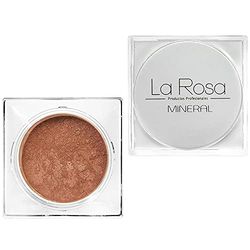 La Rosa Natural MINERAL FACE FOUNDATION- 100% VEGAN Make-up, Pure Mineral Loose Face Powder for ALL SKIN TYPES, allows skin to breathe – 62- Coral - 4,5 g
