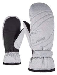 Ziener KILENIS PR Mitten Lady - Guanti da Sci e Sport Invernali, Colore: mélange Chiaro, 7,5