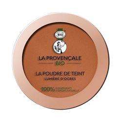 La Provençale Bio - La Poudre de Teint Lumière d'Ocres Certifiée Bio - 100% Ingrédients d'Origine Naturelle - Pour Tous Types de Peaux - Teinte : Foncé (04) - 8 g