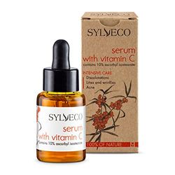 SYLVECO Vitamine C serum (bevat 10% ascorbylisostearaat). serum gezicht vitamine c verbetert de huidskleur, de stevigheid en elasticiteit van de huid vermindert rimpels. Vegan natuurlijke cosmetica
