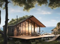 Cabin Guest Book: Guest Book for Vacation Home, Airbnb, Visitor Rental, Visitor’s Log Book for Recording Name & Memories