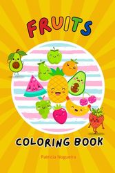 Fruits coloring book
