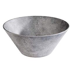APS 84829 skål "ELEMENT", grå, melamin, 3 l, 28 cm x 12 cm