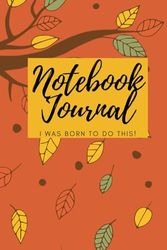 Beautiful Notebook Journal | Diary | Ruled | 130 pages | Notes| Writing | Journaling |Getting Things Done