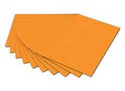 Folia 6117 – Cartón fotográfico, 50 x 70 cm, 10 Hojas, Color Ocre