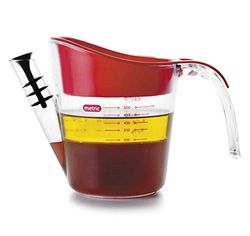 LACOR - 61610 - Caraffa separatore di Grassi 500 ml - Rosso