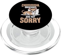 Perro Chihuahua PopSockets PopGrip para MagSafe