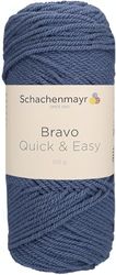 Schachenmayr Bravo Quick&Easy, 100G jeans Filati Per Maglieria A Mano