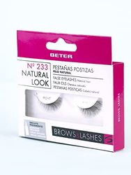 Beter - Ciglia finte, ciglia sottili per dare volume, effetto naturale, leggere e in pelo naturale