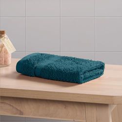 Brentfords Face Cloth Flannels Teal Green, 100% Cotton Hand Towels for Bathroom Homeware Essentials Soft Face Towel Set Highly Absorbent Facial Towels, 1 Piece